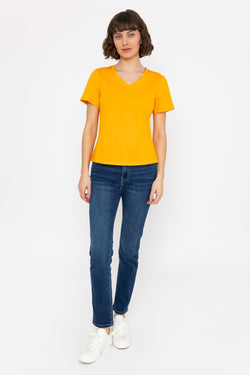 Carraig Donn Coral Supersoft V Neck Tee