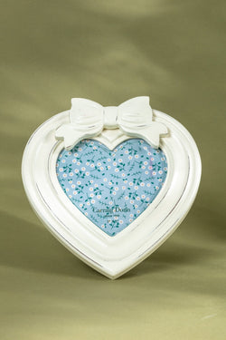 Carraig Donn Cream Heart Photo Frame 5x5inch