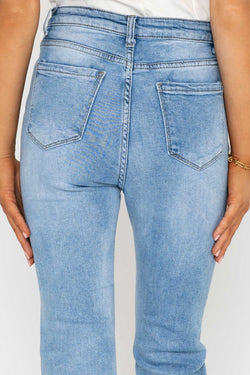 Carraig Donn Cropped Kick Flare Denim Jeans