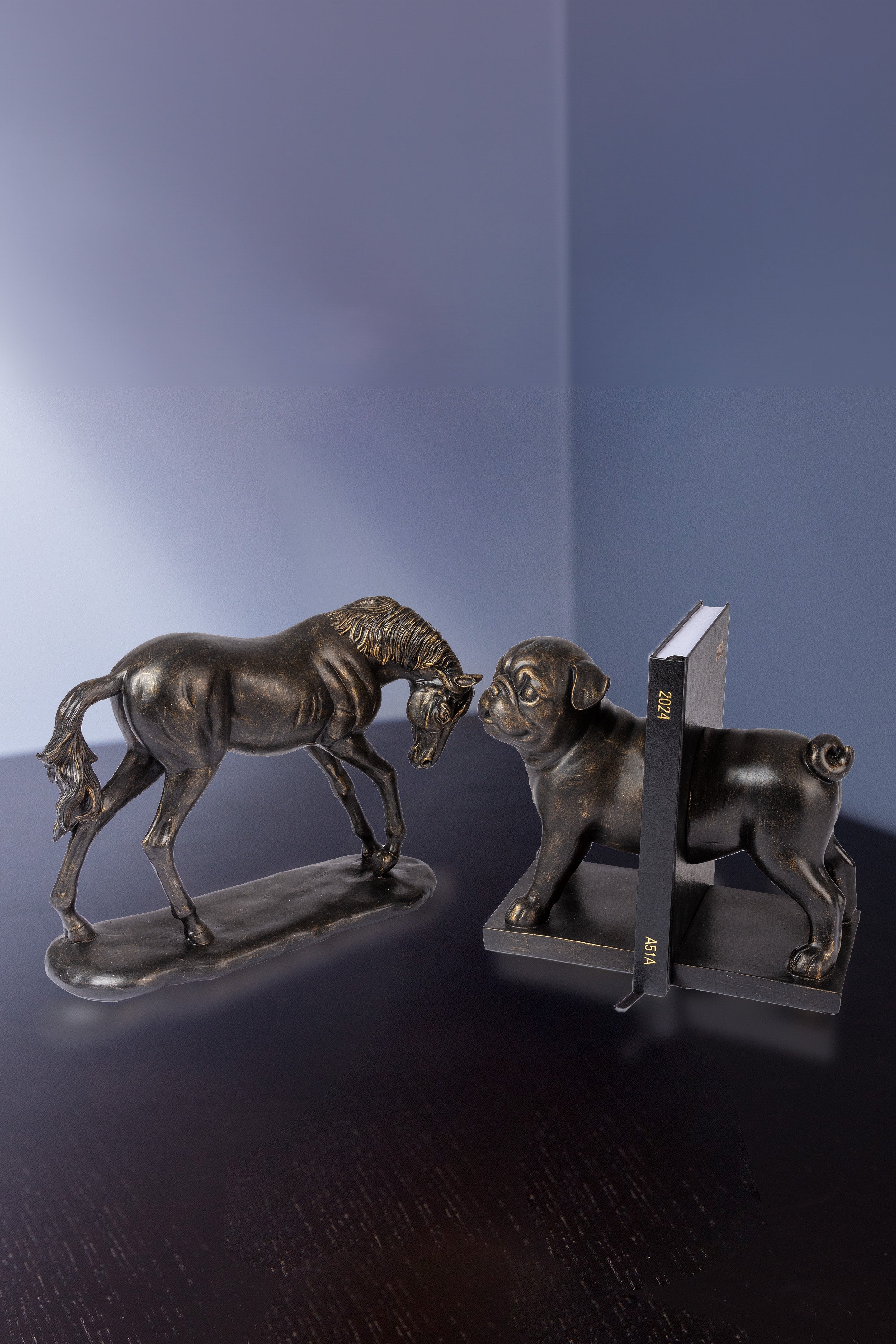 Decorative Pug Bookends Home Decor Carraig Donn