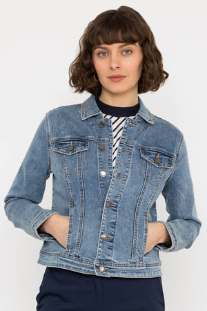 Denim Jacket in Medium Blue