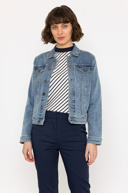 Carraig Donn Denim Jacket in Medium Blue