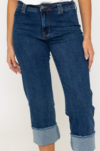 Carraig Donn Denim Seamless Turn Up Jeans