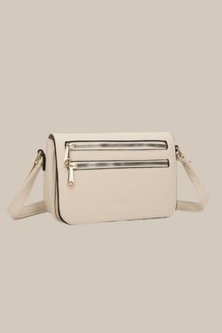 Carraig Donn Double Zip Barrel Bag in Beige