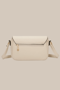 Carraig Donn Double Zip Barrel Bag in Beige