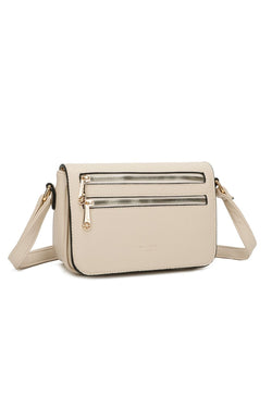 Carraig Donn Double Zip Barrel Bag in Beige