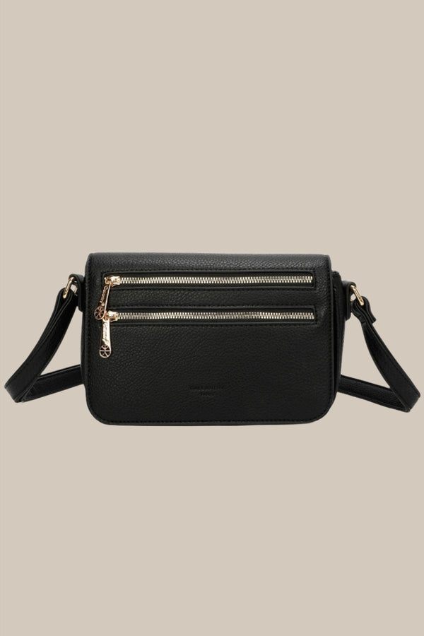 Carraig Donn Double Zip Barrel Bag in Black