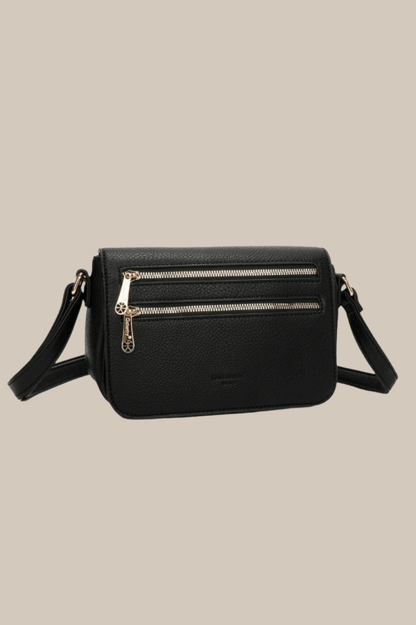 Carraig Donn Double Zip Barrel Bag in Black