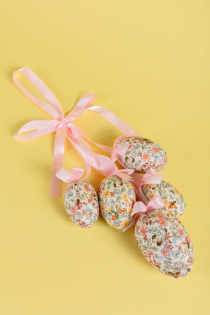 Easter Egg Garland in Pink