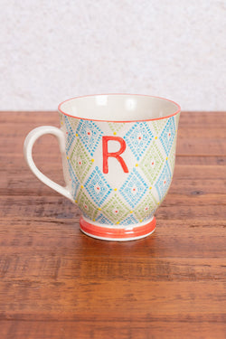 Carraig Donn Eclectic Alphabet Mug R