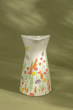 Carraig Donn Eclectic Multicolour Flower Jug