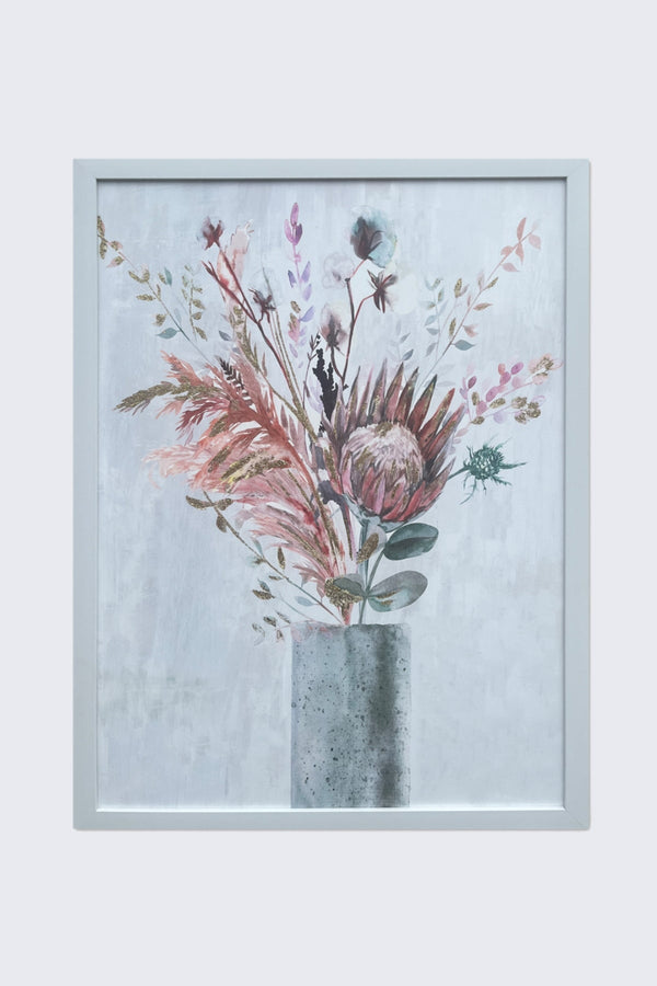 Carraig Donn Floral Bouquet Framed Wall Art