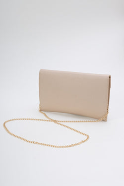 Carraig Donn Front Clasp Clutch Bag in Gold