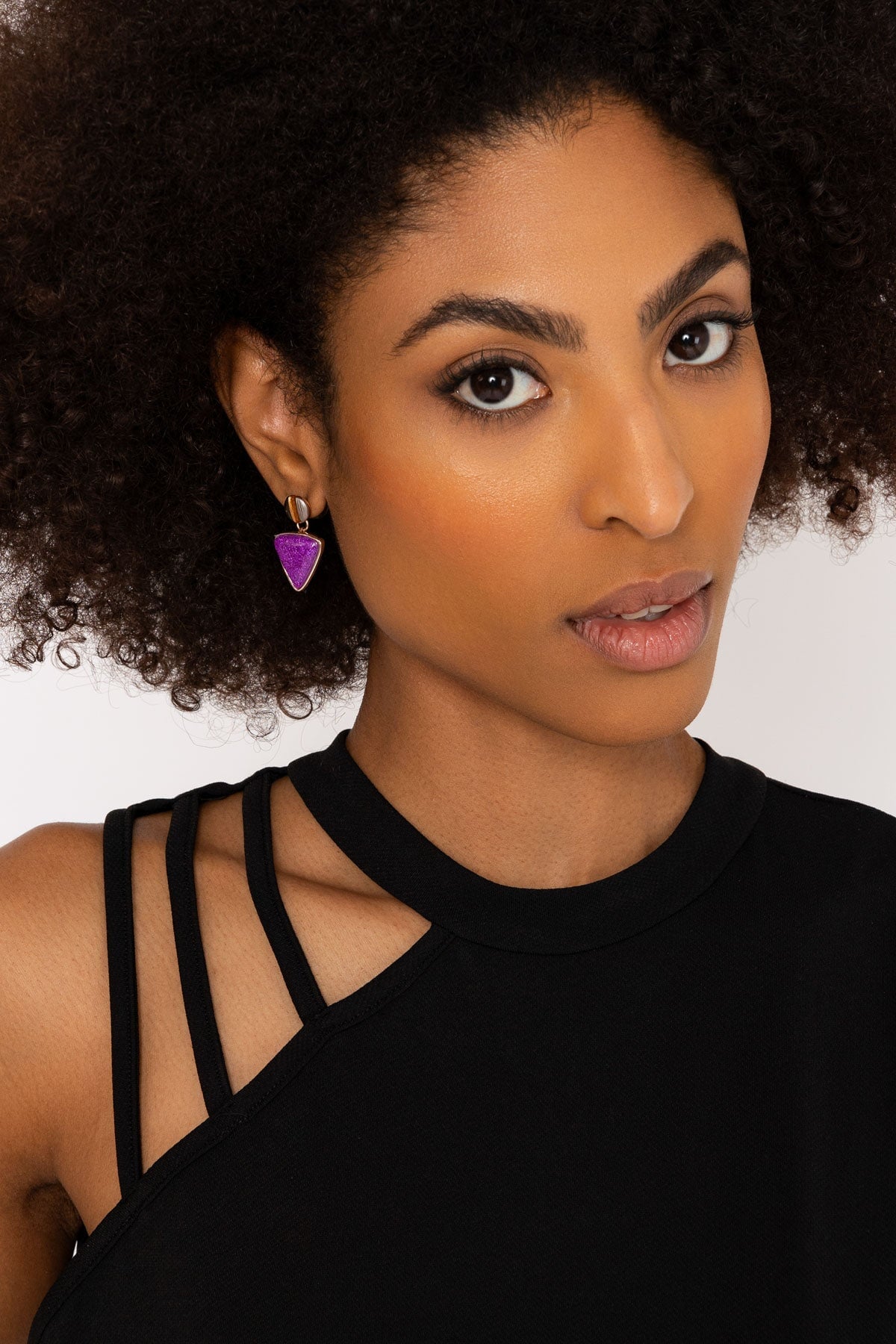 Fuchsia Pendant Statement Earrings Ladies Earrings Carraig Donn