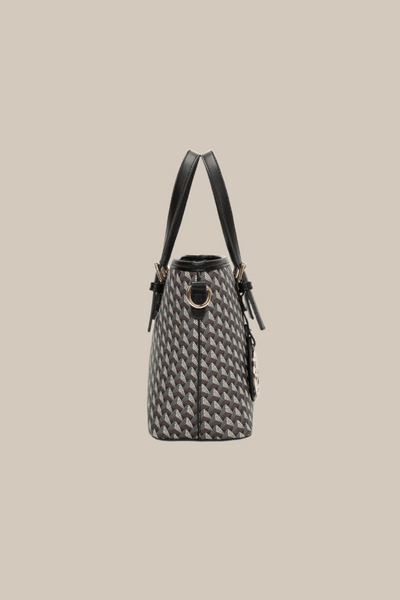 Carraig Donn Geometric Printed Tote in Black