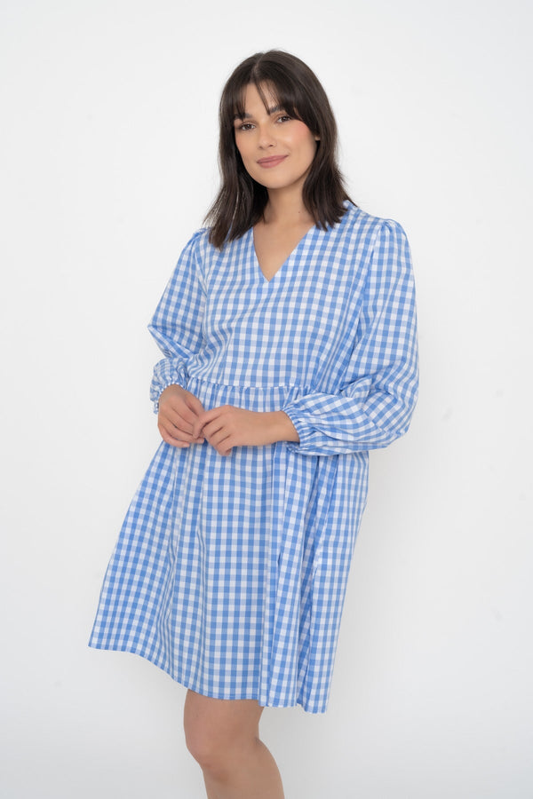 Carraig Donn Gingham Knee Length Dress