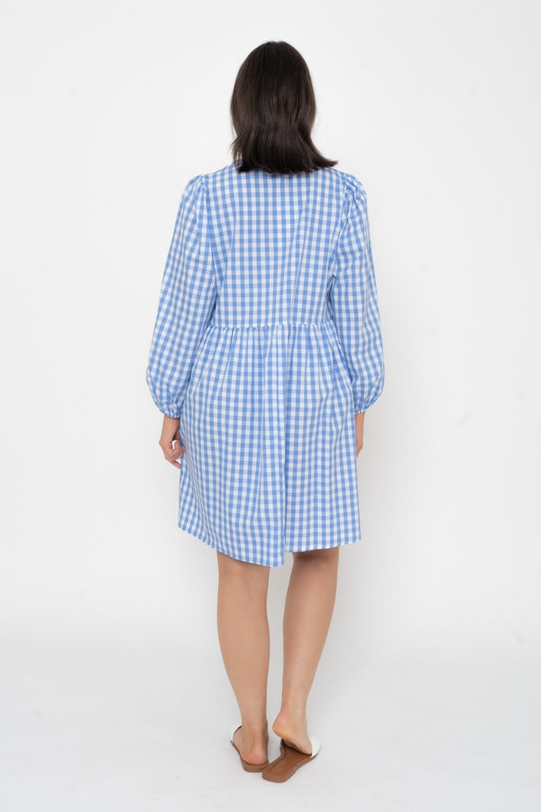 Carraig Donn Gingham Knee Length Dress