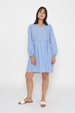 Carraig Donn Gingham Knee Length Dress