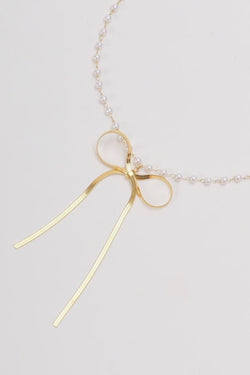 Carraig Donn Gold Bow Necklace