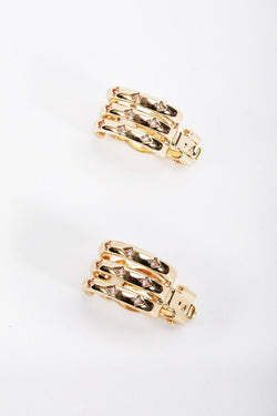 Carraig Donn Gold Clip On Earrings