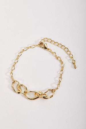 Gold Link Bracelet