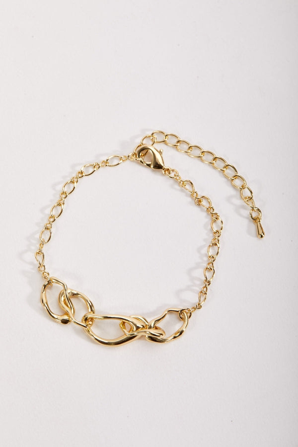 Carraig Donn Gold Link Bracelet