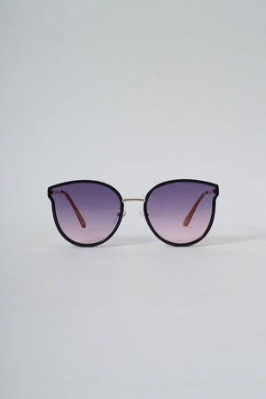 Gold Metal Frame Sunglasses