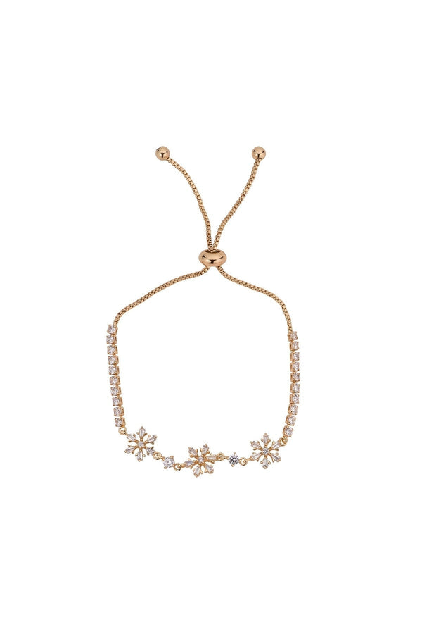 Carraig Donn Gold Snowflake Bracelet