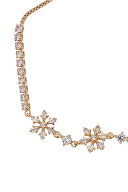 Carraig Donn Gold Snowflake Bracelet