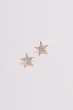 Carraig Donn Gold Star Stud Earrings