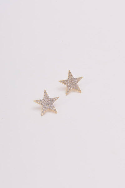 Carraig Donn Gold Star Stud Earrings