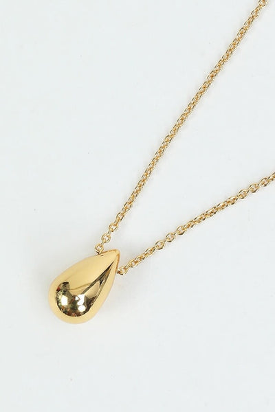 Carraig Donn Gold Teardrop Pendant Necklace