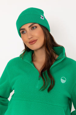 Carraig Donn Green Beanie Hat