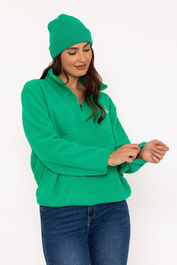 Carraig Donn Green Beanie Hat