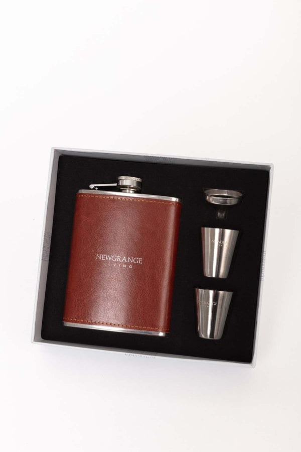 Carraig Donn Hip Flask Gift Set