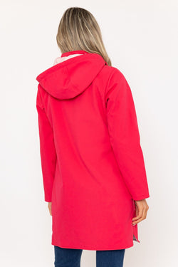 Carraig Donn Hooded Soft Shell Rain Jacket in Pink