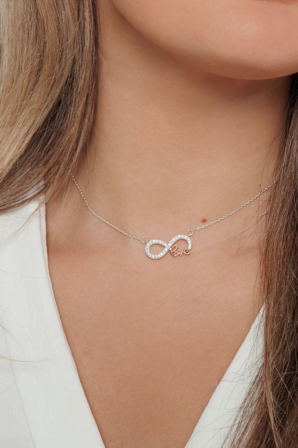 Infinity Love Necklace, Knight & Day