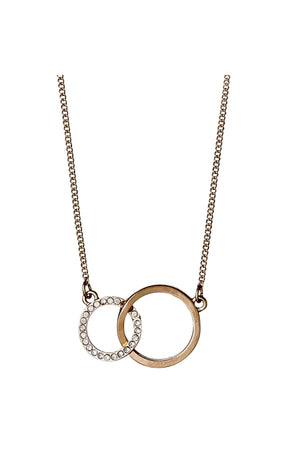 Interlinked Circles Necklace