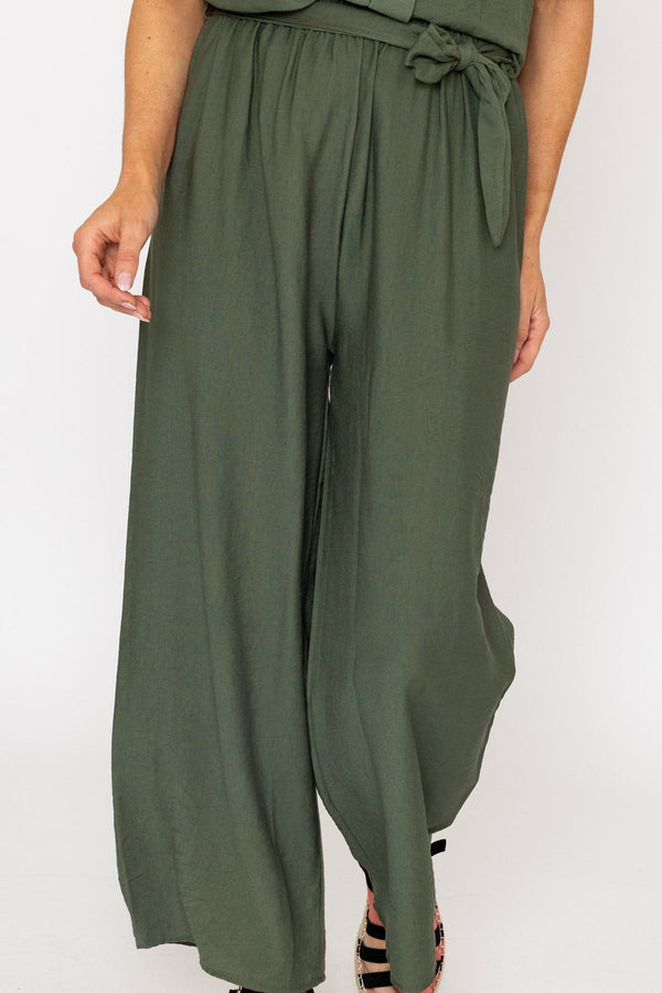 Carraig Donn Khaki Belted Trousers