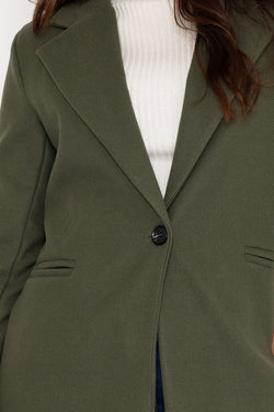 Carraig Donn Khaki One Button Coat