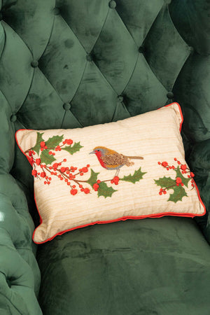 Christmas Laureal Cushion 30x50cm