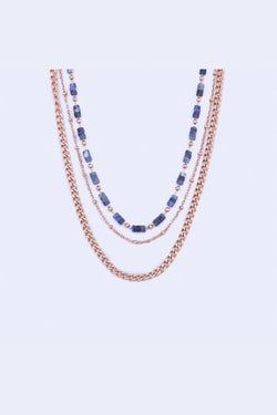 Carraig Donn Layered Blue Sodalite Necklace