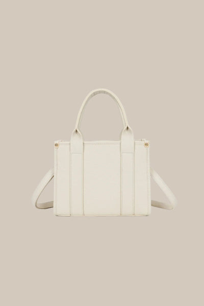 Carraig Donn Logo Tote Bag in Beige