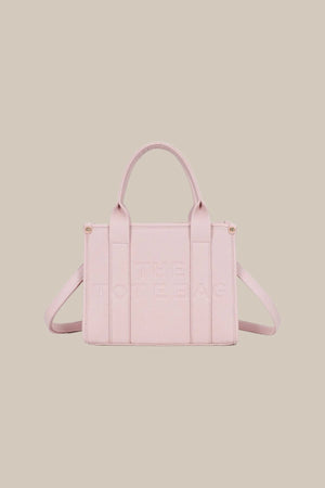 Logo Tote Bag in Pink