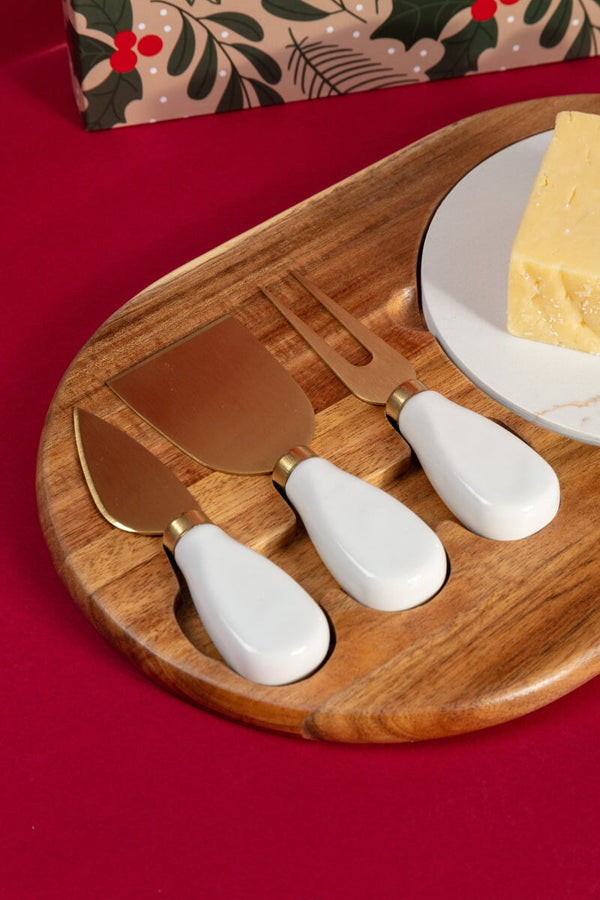 Carraig Donn Marble Cheese Board Set