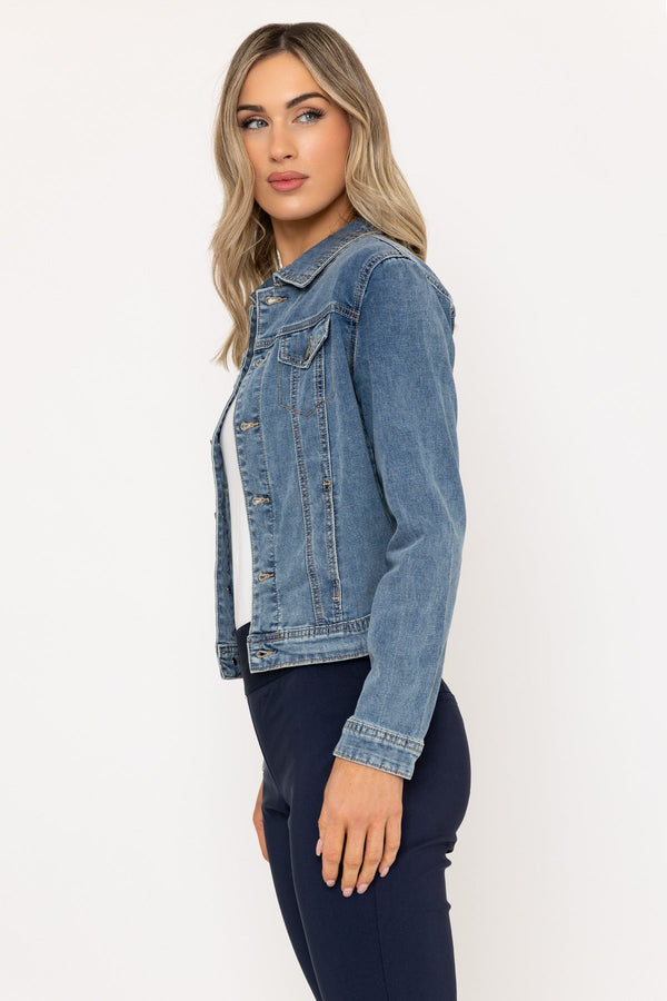 Carraig Donn Medium Blue Denim Jacket