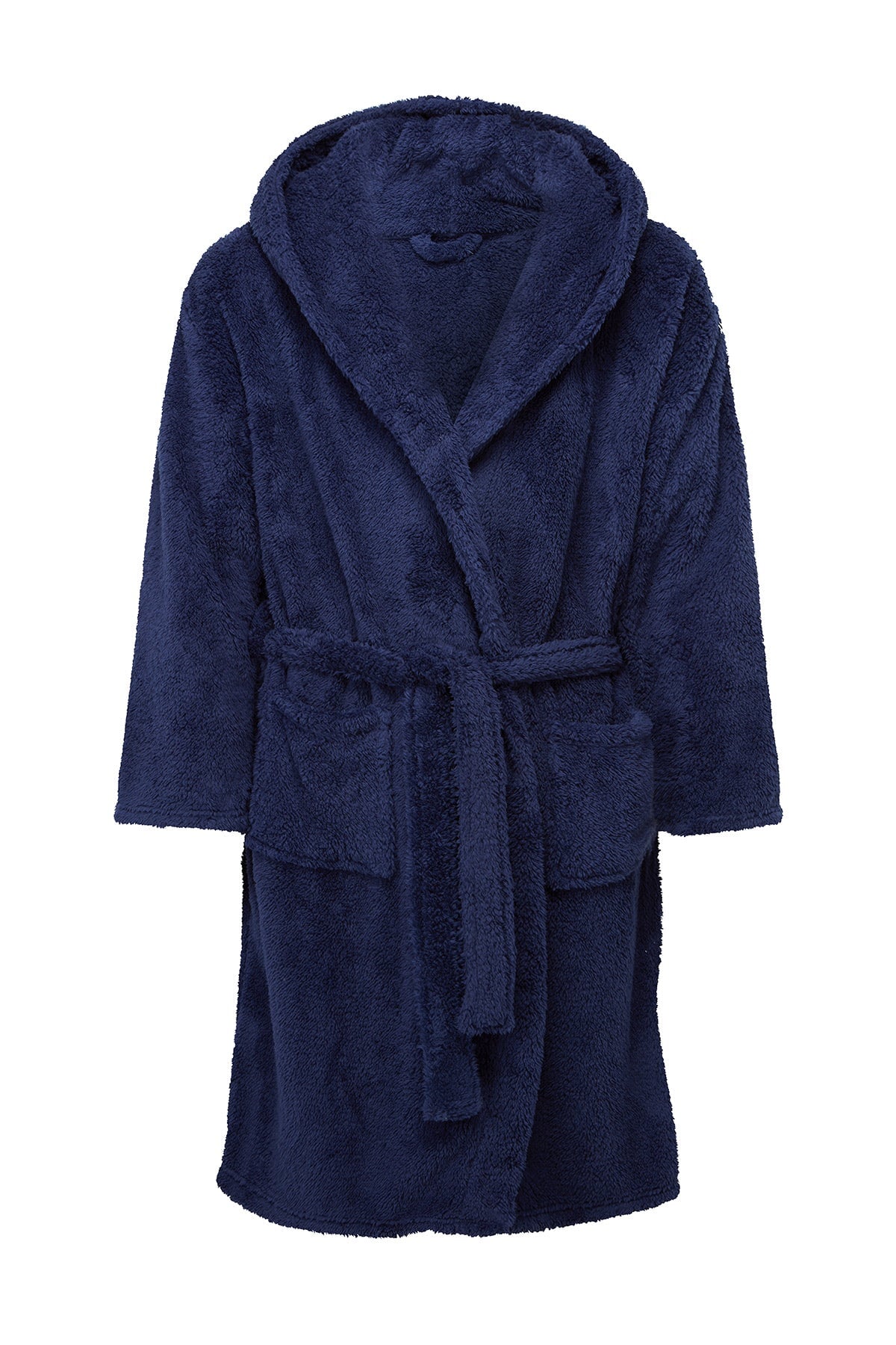 Mens sherpa 2025 robe with hood