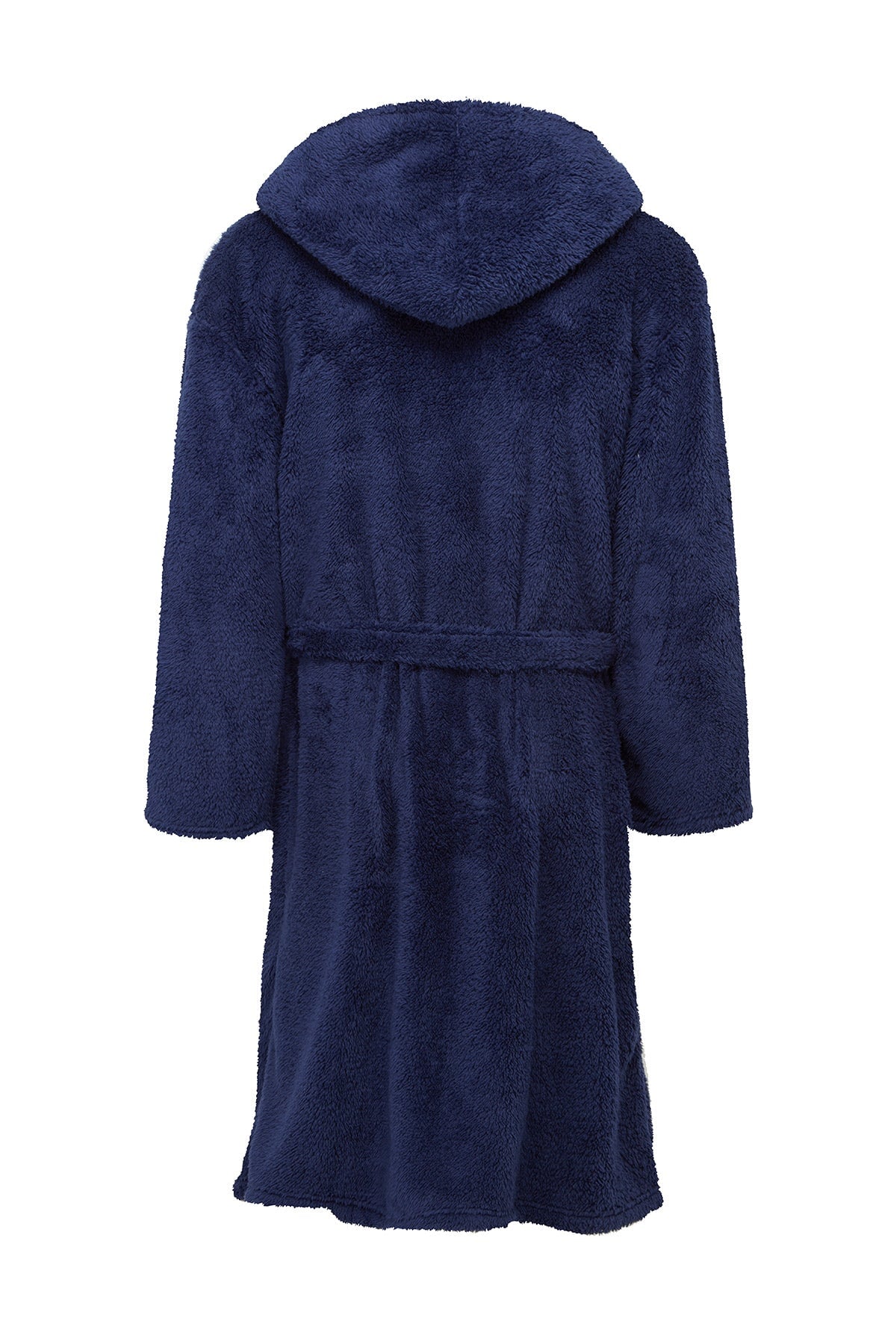 Men's sherpa lined online hooded robe