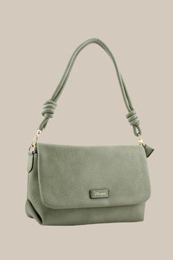 Carraig Donn Milan Shoulder Bag in Green