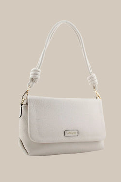 Carraig Donn Milan Shoulder Bag in White